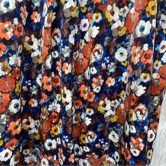 Pants Store Floral Jackie Sleeveless High Low Blouse - Picture 2 of 7